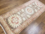 Egypt Hand Knotted Oriental Rug Oushak Oriental Runner 2'9X6'7
