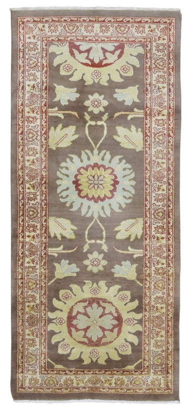 Egypt Hand Knotted Oriental Rug Oushak Oriental Runner 2'9X6'7