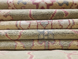 Egypt Hand Knotted Oriental Rug Oushak Oriental Runner 3'X9'3