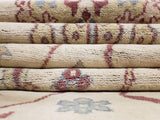 Egypt Hand Knotted Oriental Rug Oushak Oriental Runner 3'X9'3