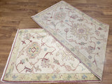 Egypt Hand Knotted Oriental Rug Oushak Oriental Runner 3'X9'3