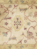 Egypt Hand Knotted Oriental Rug Oushak Oriental Runner 3'X9'3