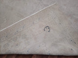 Egypt Hand Knotted Oriental Rug Sandstone Oushak Oriental Area Rug 10'1 x 14'4