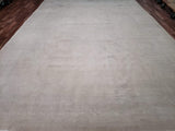 Egypt Hand Knotted Oriental Rug Sandstone Oushak Oriental Area Rug 10'1 x 14'4