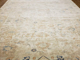 Egypt Hand Knotted Oriental Rug Semi-Antique Fine Peshawar Area Rug 11'2x13'9