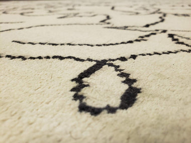 Egypt Hand Knotted Oriental Rug Ultra Modern Fine Egyptian Large Area Rug 9'2x13'6