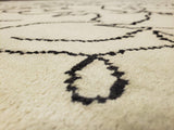 Egypt Hand Knotted Oriental Rug Ultra Modern Fine Egyptian Large Area Rug 9'2x13'6