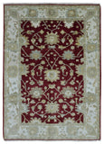Fine Rug Collection Hand Knotted Oriental Rug Oushak Oriental Rug 5'10X8'1