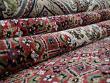 Indian Rug Hand Knotted Oriental Rug 6'2x10' Very Fine Persian Silk Tabriz Area Rug