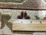 Indian Rug Hand Knotted Oriental Rug Agra Design Large Oriental Rug 9'3X12'3
