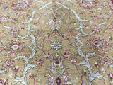 Indian Rug Hand Knotted Oriental Rug Chobi Peshawar Rug 6'2x9