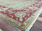 Indian Rug Hand Knotted Oriental Rug Chobi Peshawar Rug 6'2x9