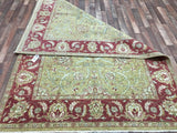 Indian Rug Hand Knotted Oriental Rug Chobi Peshawar Rug 6'2x9