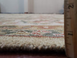 Indian Rug Hand Knotted Oriental Rug Fine Agra Design Large Oriental Rug 10'x14'1