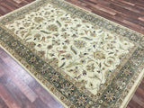 Indian Rug Hand Knotted Oriental Rug Fine Chobi Peshawar Rug 5'4x8