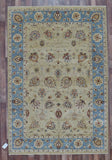 Indian Rug Hand Knotted Oriental Rug Fine Chobi Peshawar Rug 5'6x8