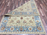 Indian Rug Hand Knotted Oriental Rug Fine Chobi Peshawar Rug 5'6x8