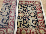 Indian Rug Hand Knotted Oriental Rug Fine Jaipur Oriental Rug 3'10 x 6'