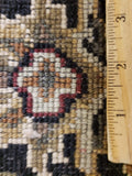 Indian Rug Hand Knotted Oriental Rug Fine Jaipur Oriental Runner 2'6X12'1