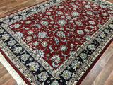 Fine Kashan Oriental Rug 6'x9'2
