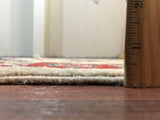 Indian Rug Hand Knotted Oriental Rug Fine Kazak Oriental Runner Rug 2'9x10'1