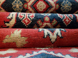 Indian Rug Hand Knotted Oriental Rug Fine Kazak Runner Rug 2'8X9'9