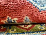Indian Rug Hand Knotted Oriental Rug Fine Kazak Square Rug 5'X5'