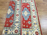 Indian Rug Hand Knotted Oriental Rug Fine Kazak Square Rug 5'X5'