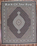 Indian Rug Hand Knotted Oriental Rug Fine Mahi Tabriz 8'2X10 Oriental Rug