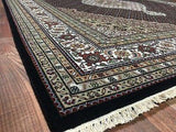 Indian Rug Hand Knotted Oriental Rug Fine Mahi Tabriz 8'2X10 Oriental Rug