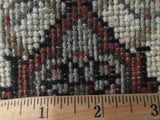 Indian Rug Hand Knotted Oriental Rug Fine Mahi Tabriz Oriental Rug With Silk 6'2X9'4
