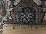 Indian Rug Hand Knotted Oriental Rug Fine Mahi Tabriz With Silk Oriental Rug 6'7 x 8'4