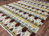 Indian Rug Hand Knotted Oriental Rug Fine Modern Area Rug 9'X12'6