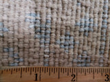 Indian Rug Hand Knotted Oriental Rug Fine Modern Kashan with Blue Silk Area Rug 8'x9'10