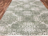 Indian Rug Hand Knotted Oriental Rug Fine Modern Oriental Large Area Rug 7'10X10'4