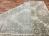 Indian Rug Hand Knotted Oriental Rug Fine Modern Oriental Large Area Rug 7'10X10'4