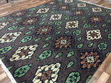 Indian Rug Hand Knotted Oriental Rug Fine Modern Turkish Knot Oriental Area Rug 8'1X10'3
