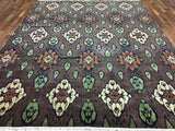 Indian Rug Hand Knotted Oriental Rug Fine Modern Turkish Knot Oriental Area Rug 8'1X10'3