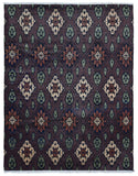 Indian Rug Hand Knotted Oriental Rug Fine Modern Turkish Knot Oriental Area Rug 8'1X10'3