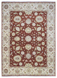 Indian Rug Hand Knotted Oriental Rug Fine Oriental Peshawar Rug 9'X12'3