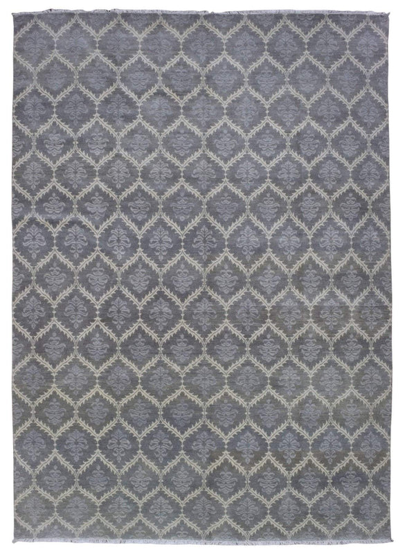 Indian Rug Hand Knotted Oriental Rug Fine Oushak Turkish Knot Oriental Area Rug 10'X13'10