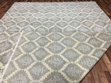 Indian Rug Hand Knotted Oriental Rug Fine Oushak Turkish Knot Oriental Area Rug 10'X13'10