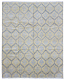 Fine Oushak Turkish Knot Oriental Area Rug 7'9X9'8