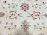 Indian Rug Hand Knotted Oriental Rug Fine Peshawar Oriental Area Rug 6'6X9'9