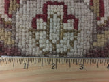 Indian Rug Hand Knotted Oriental Rug Fine Peshawar Oriental Area Rug 6'x8'10