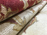 Indian Rug Hand Knotted Oriental Rug Fine Peshawar Oriental Area Rug 6'x8'10