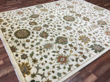 Indian Rug Hand Knotted Oriental Rug Fine Peshawar Oriental Rug 8'X9'10