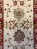 Indian Rug Hand Knotted Oriental Rug Fine Peshawar Oriental Runner 2'3X8'2