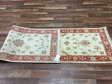 Indian Rug Hand Knotted Oriental Rug Fine Peshawar Runner Rug 2'2X8'2