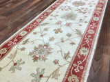 Indian Rug Hand Knotted Oriental Rug Fine Peshawar Runner Rug 2'2X8'2